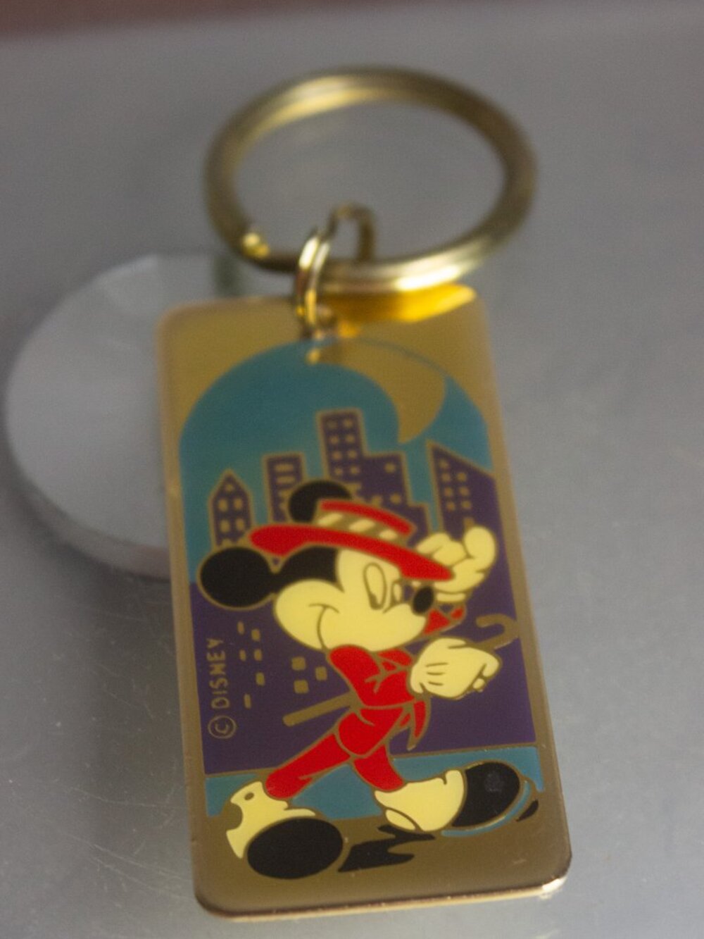 Disney Mickey Mouse Key Chain with "Ray" On Back